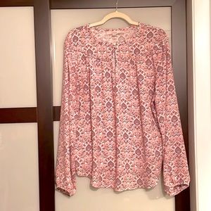 Loft long sleeve blouse